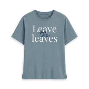 Stone Blue Printed T-shirt Front