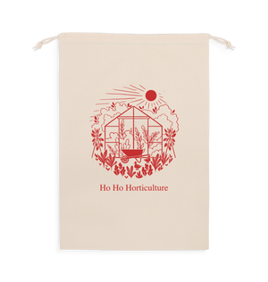 Natural Santa Sack Front