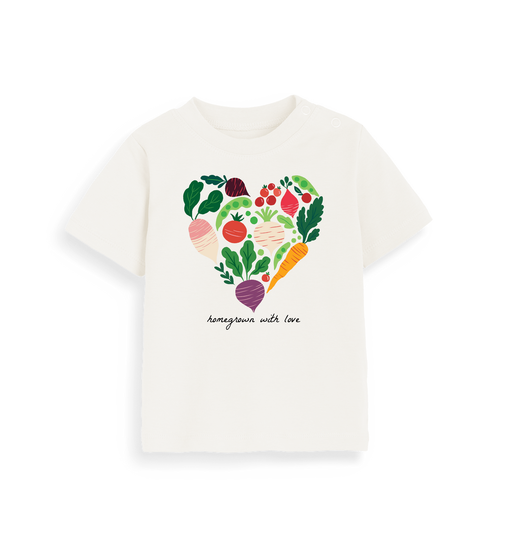 Mint Printed Kids T-Shirt Front