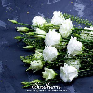 Sapphire White Lisianthus Seeds