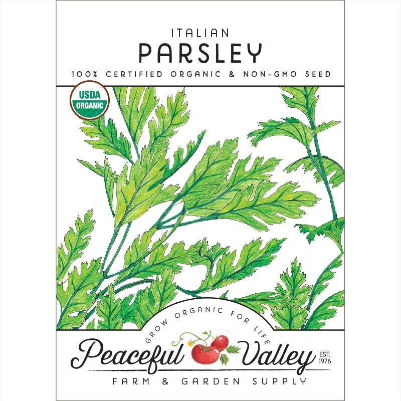 Organic Italian Parsley Seeds