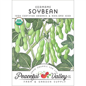 Edamame Soybean Seeds (Organic)